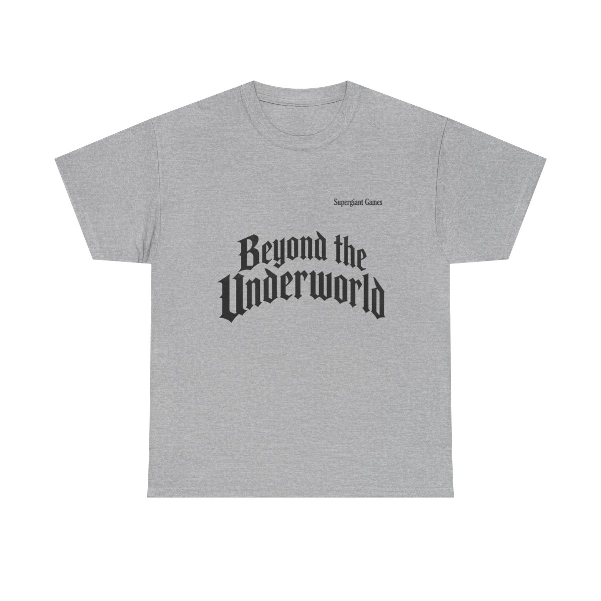 Hades II "Beyond the Underworld" Unisex Tee - alternate angle 2, merchandise
