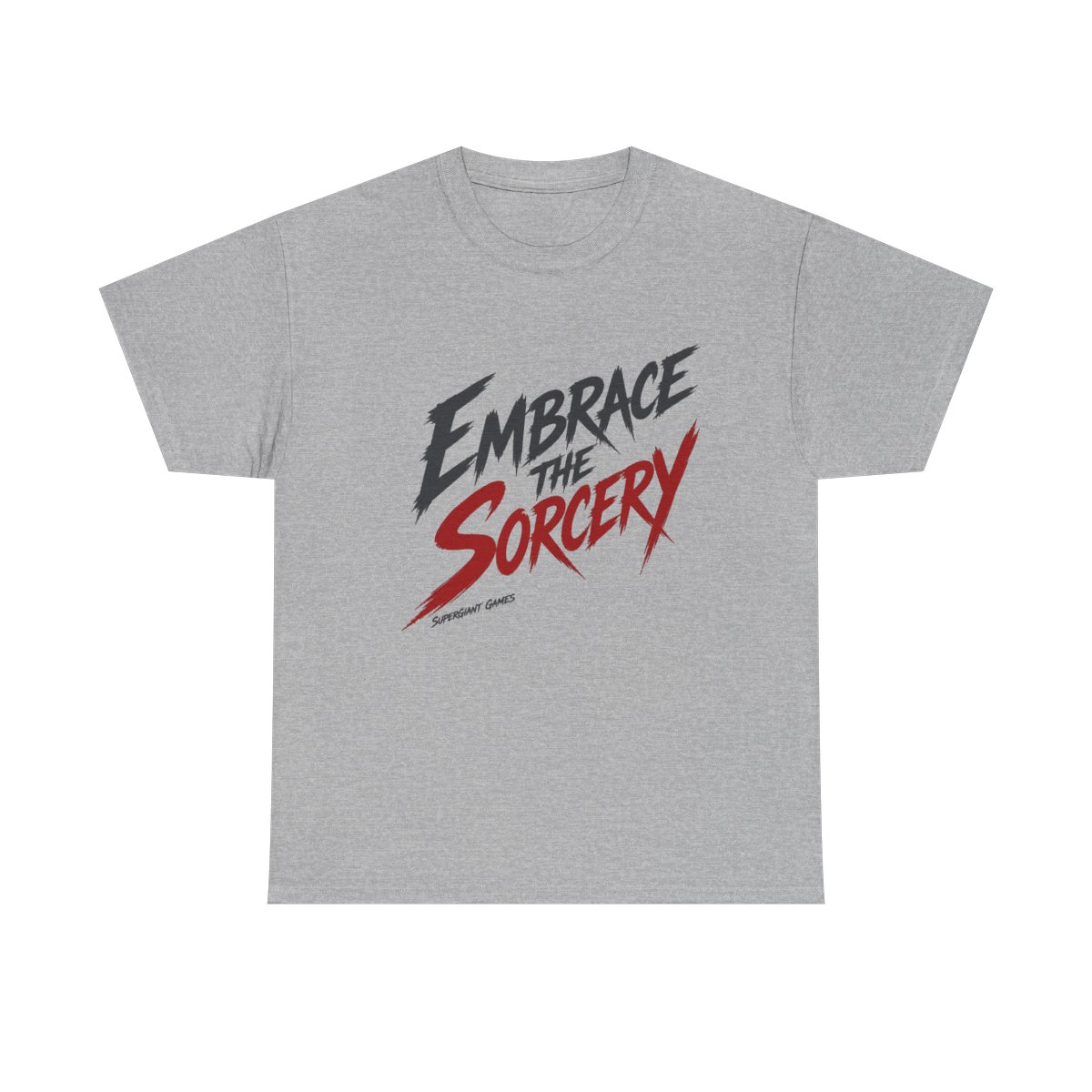 Hades II "Embrace the Sorcery" Unisex Tee - alternate angle 3, merchandise