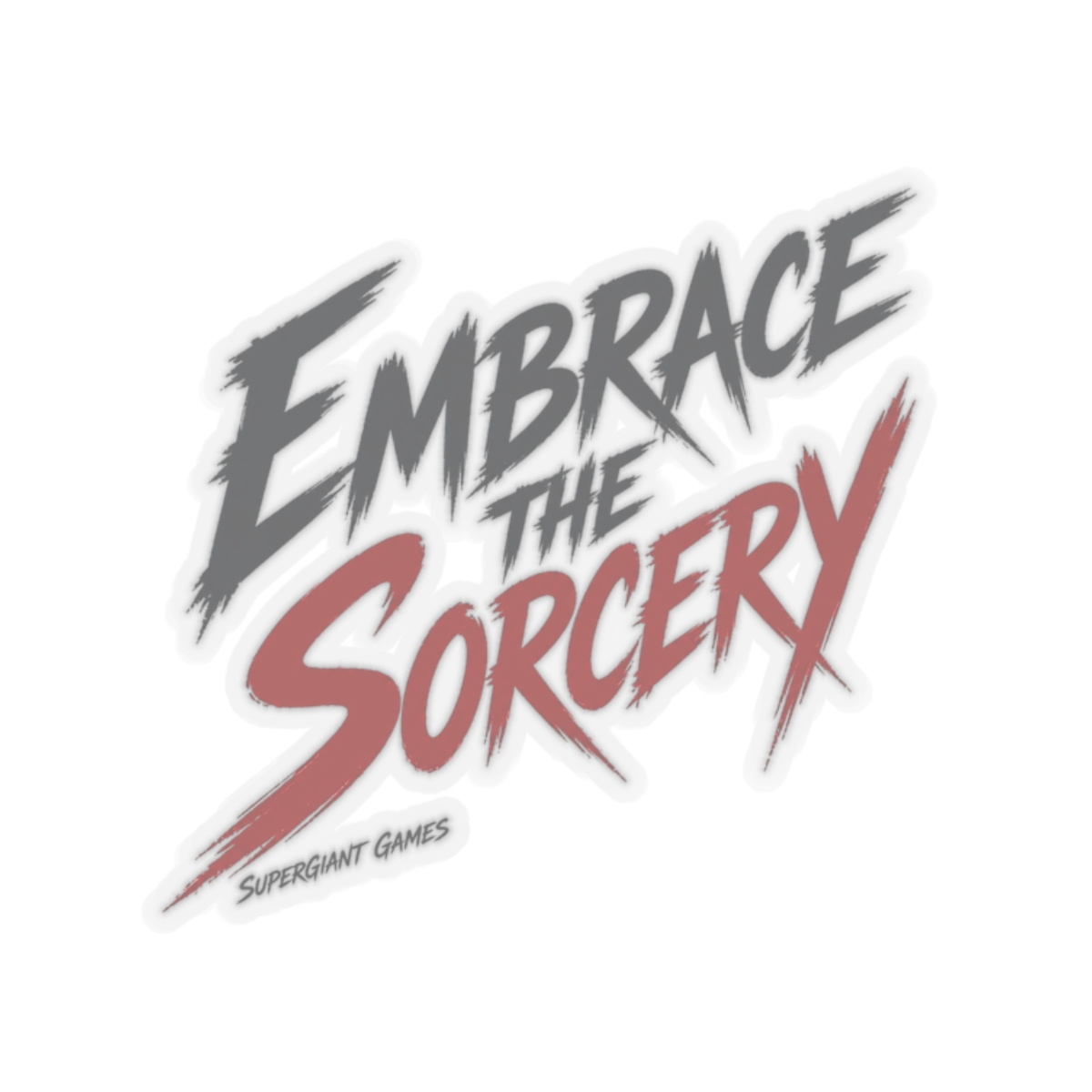 Hades II "Embrace the Sorcery" Sticker - alternate angle 3, merchandise
