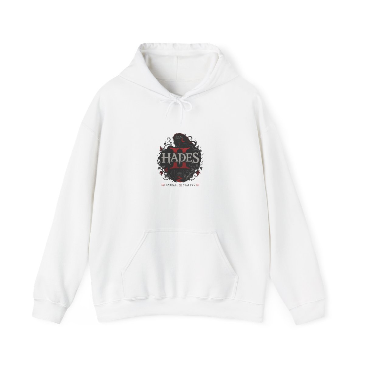 Hades II "Embrace the Shadows" Hoodie - alternate angle 2, merchandise