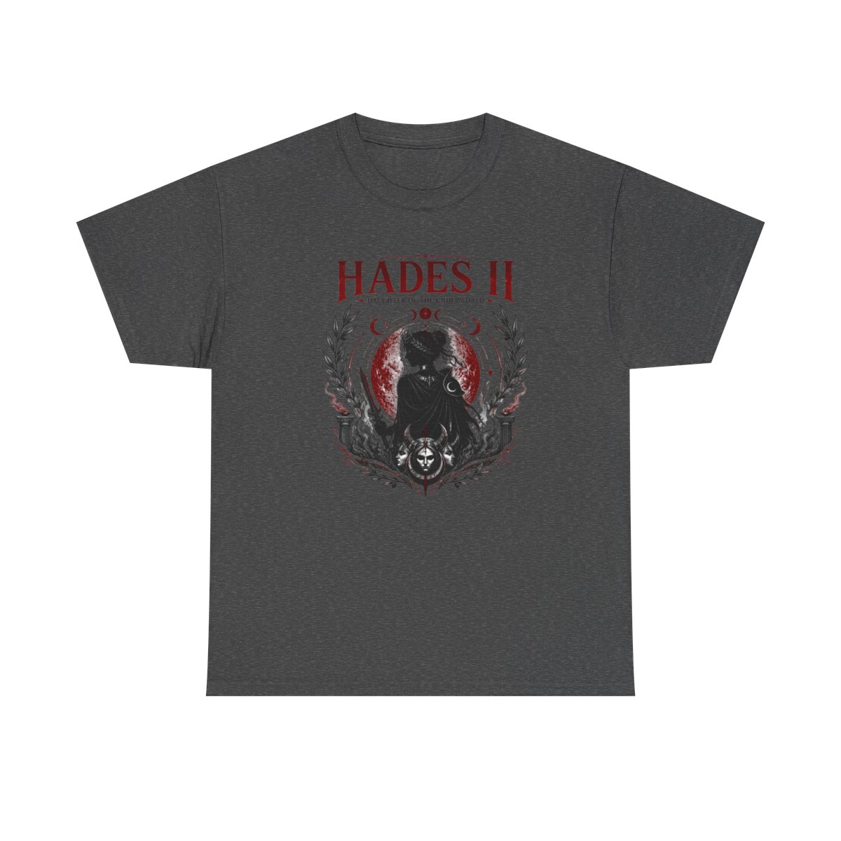 Hades II "Hades II - Daughter of the Underworld" Unisex Tee - alternate angle 3, merchandise