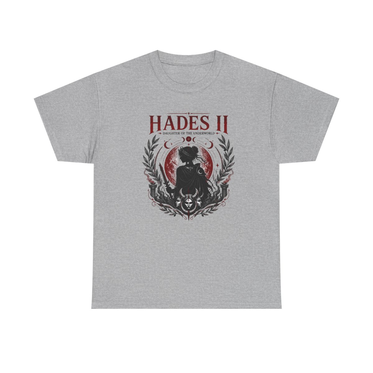 Hades II "Hades II - Daughter of the Underworld" Unisex Tee - alternate angle 2, merchandise