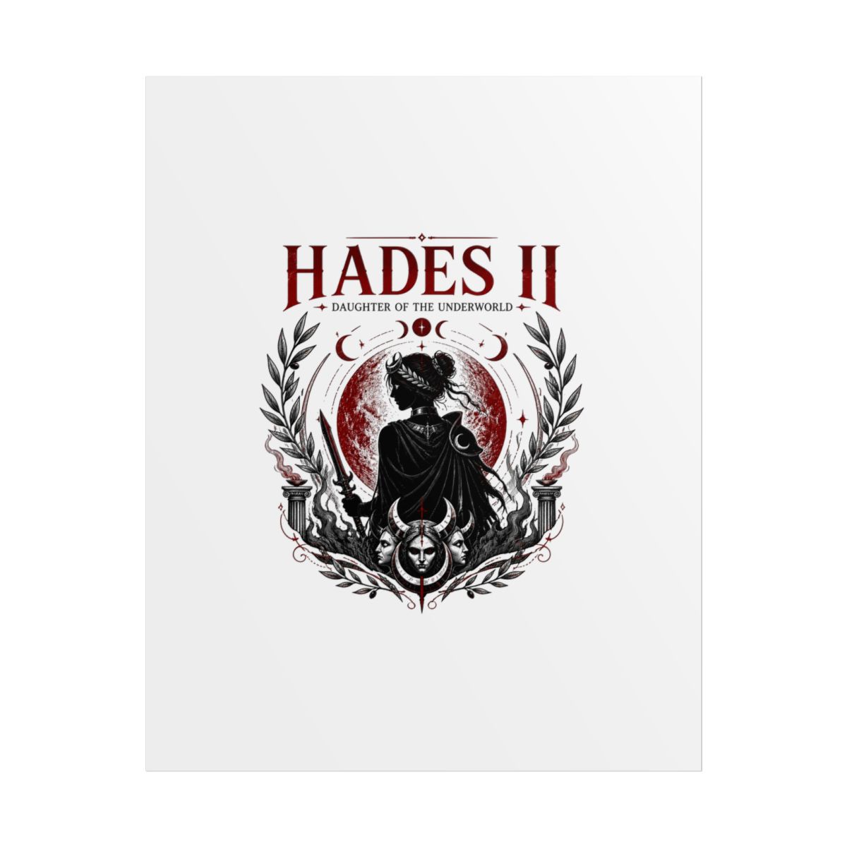 Hades II "Hades II - Daughter of the Underworld" Poster - Official Posters & Wall Art merchandise