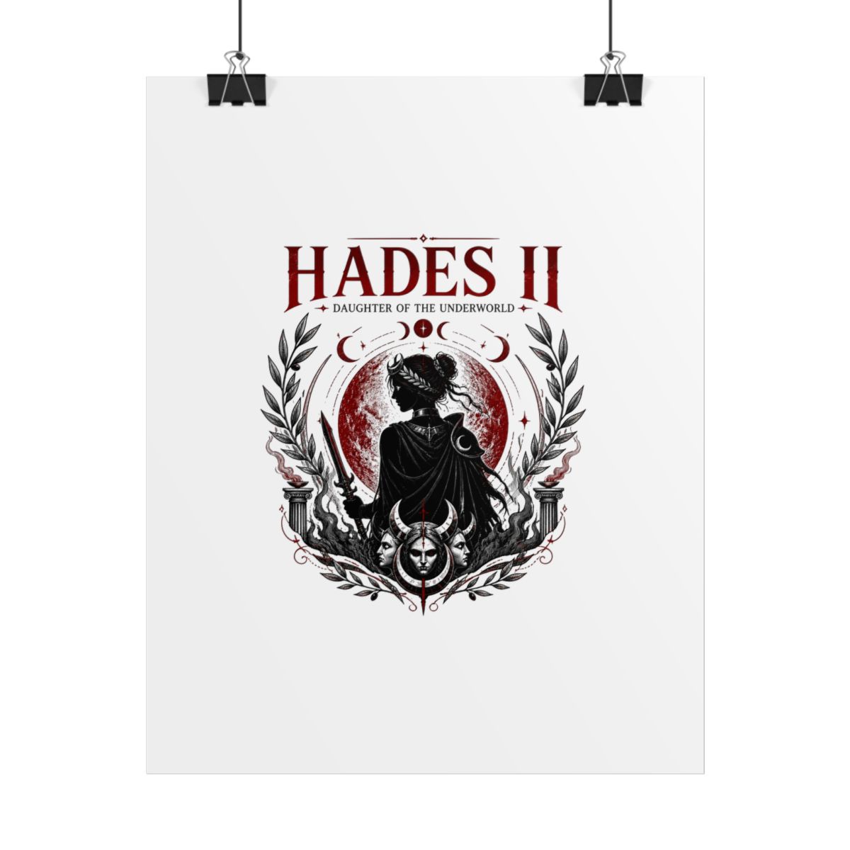 Hades II "Hades II - Daughter of the Underworld" Poster