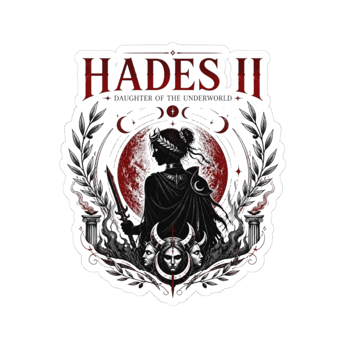 Hades II "Hades II - Daughter of the Underworld" Sticker