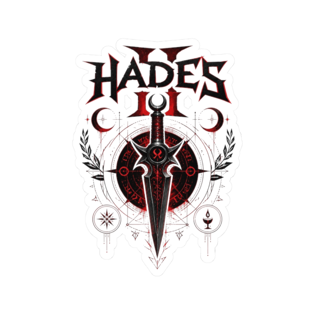 Hades II "Hades II" Sticker - Official Stickers merchandise