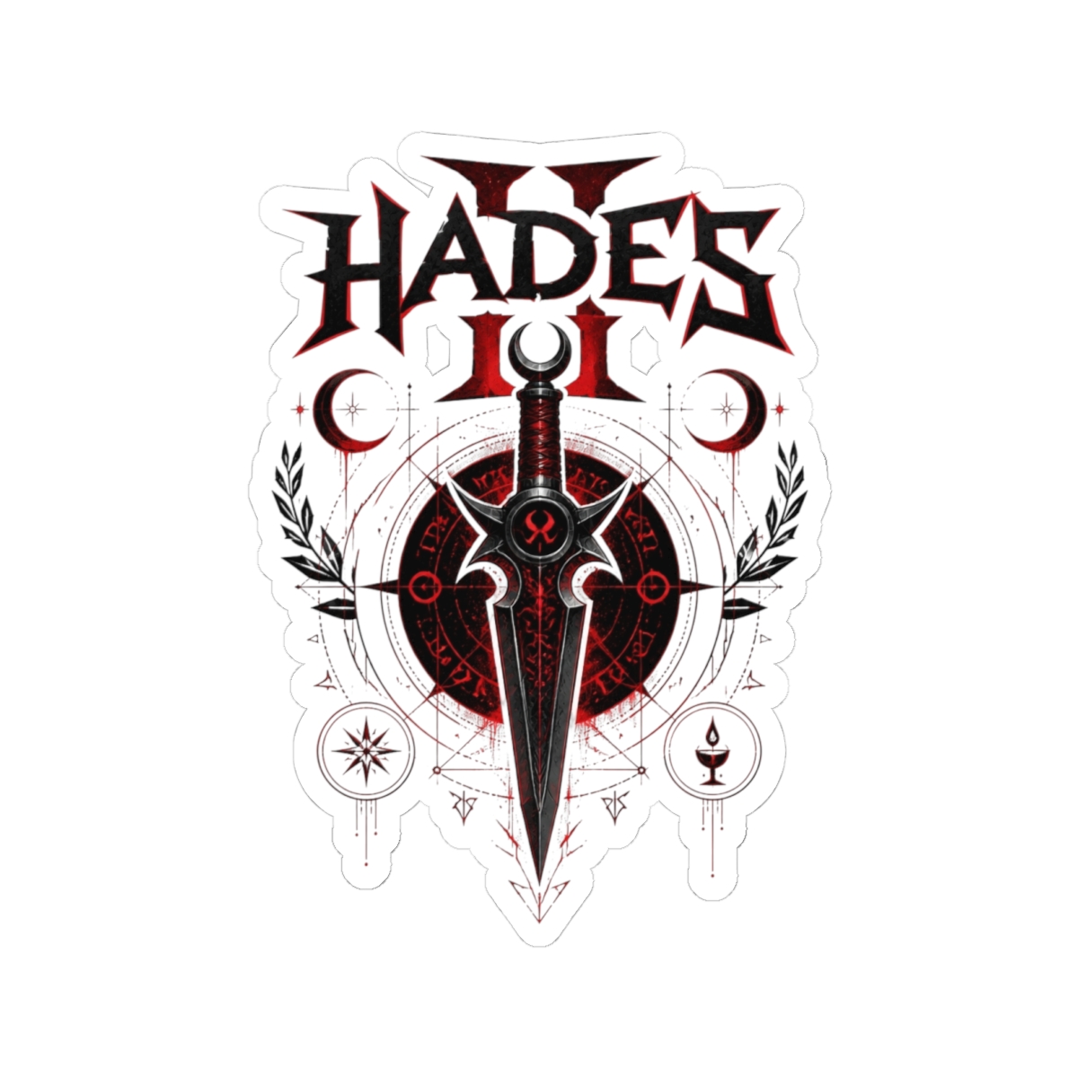Hades II "Hades II" Sticker - Official Stickers merchandise