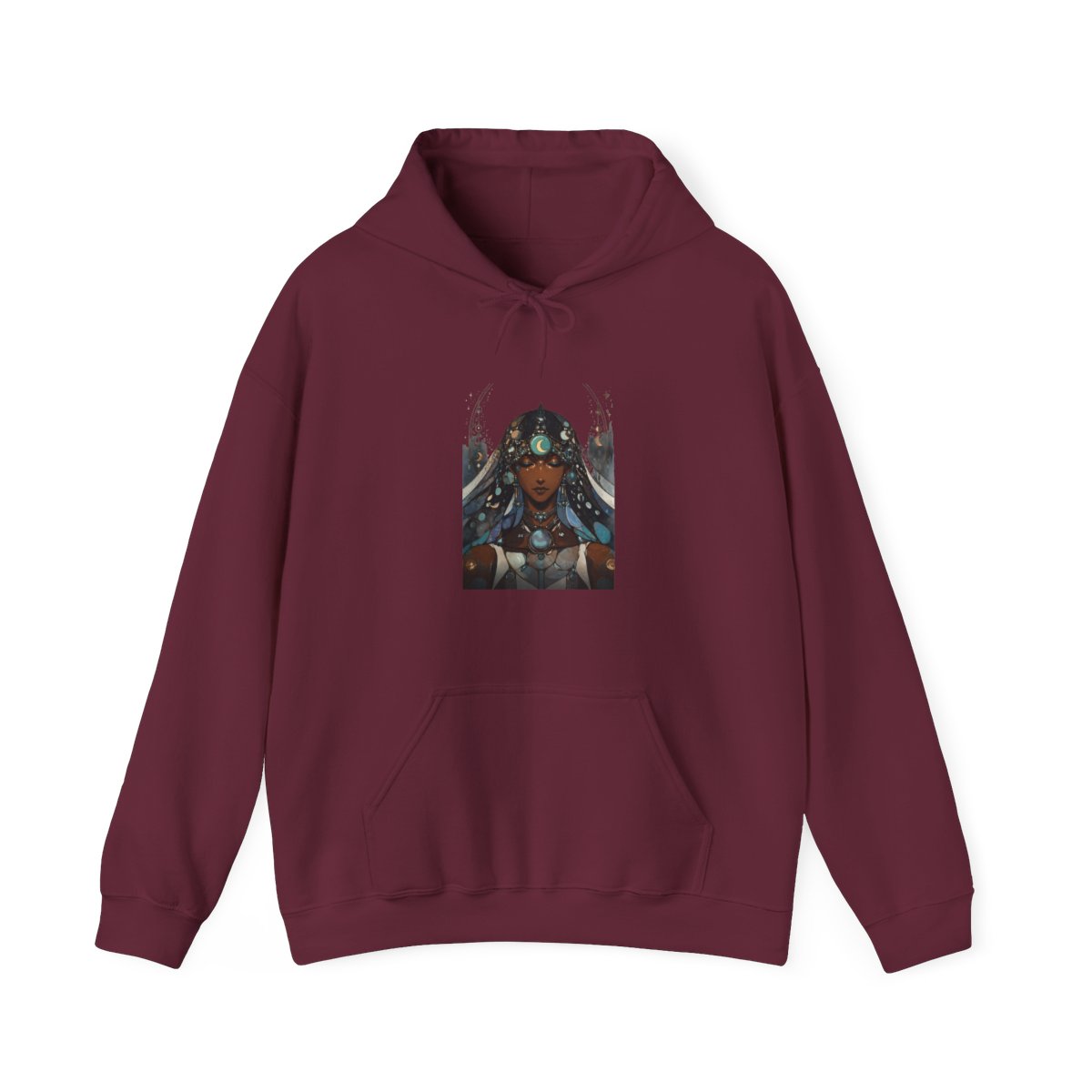 Selene Hades 2 Game Fanart Hoodie | Hades II - alternate angle 2, merchandise