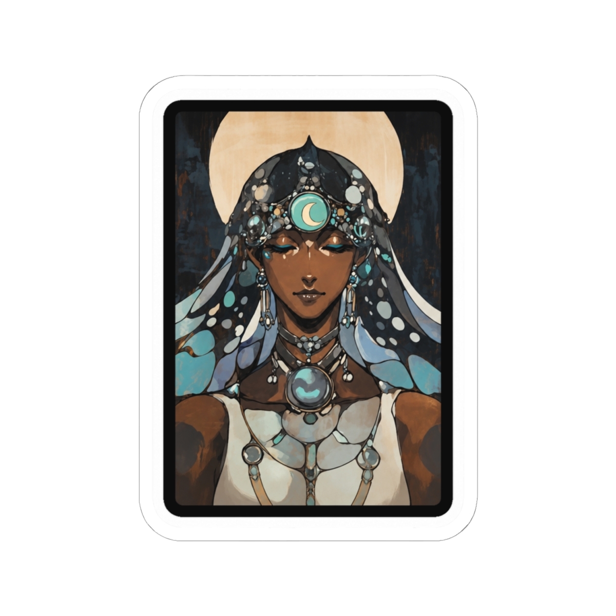 Selene Hades 2 Game Fanart Sticker | Hades II