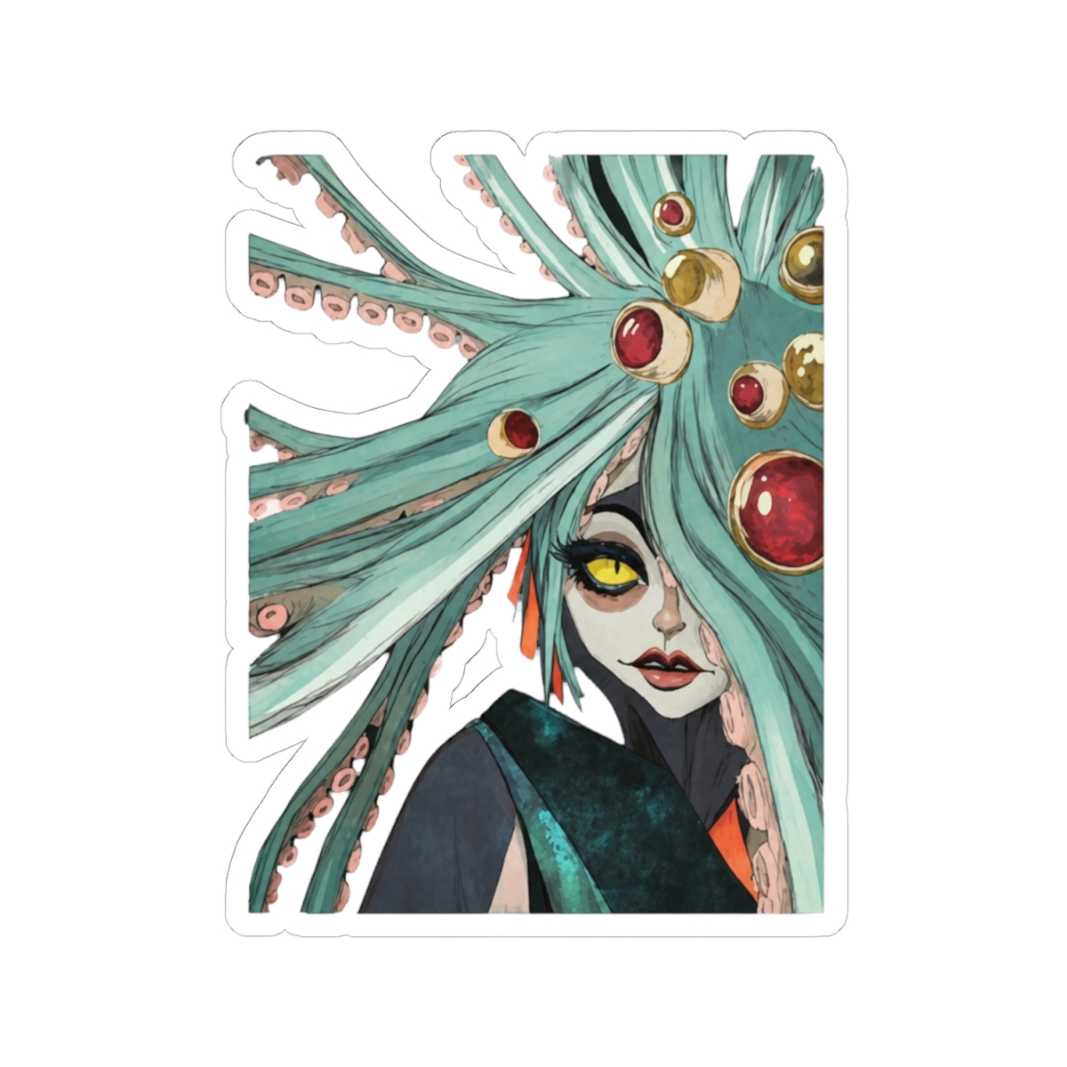 Scylla Hades 2 Game Fanart Sticker | Hades II