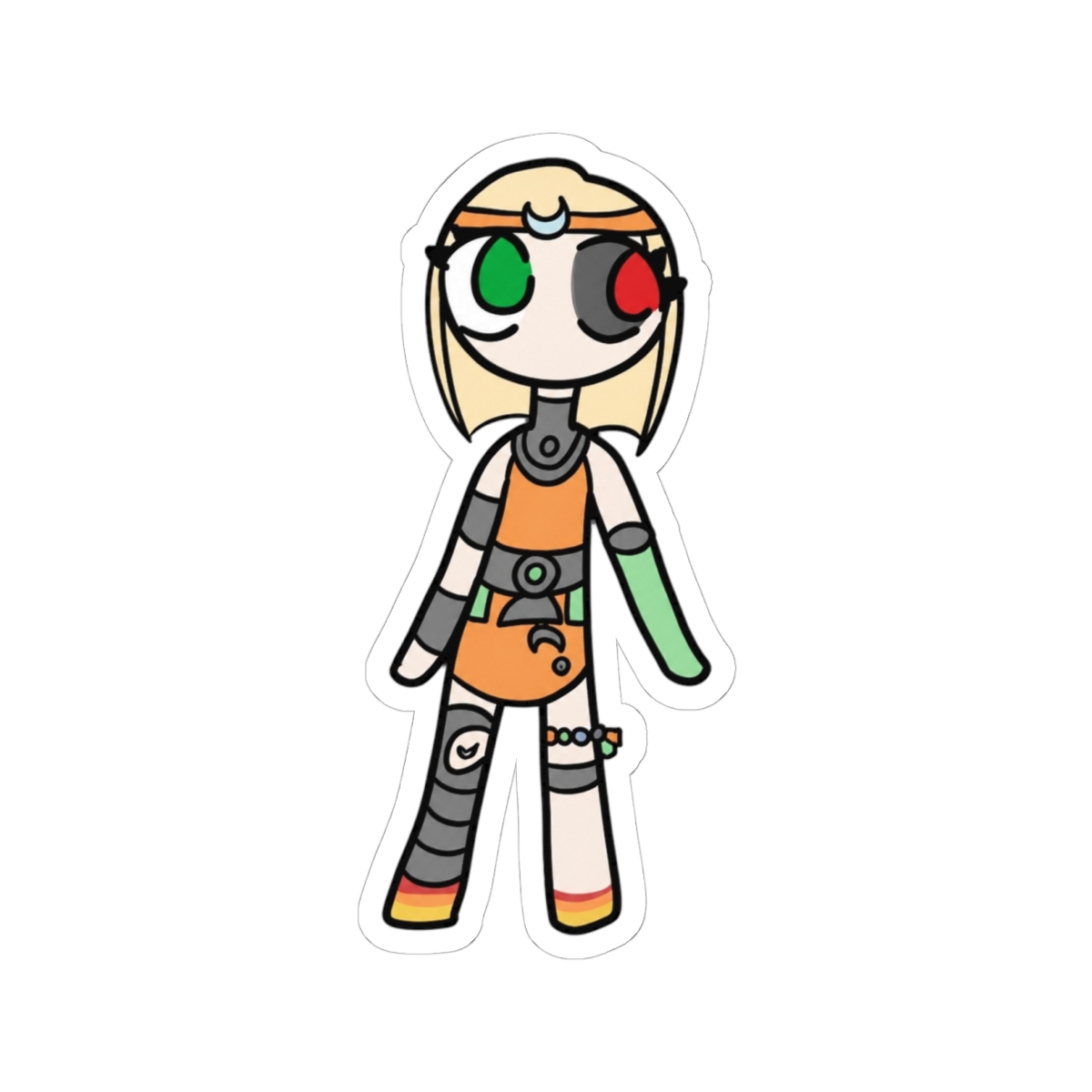 Melinoe Supergiant Hades II Simple Chibi Sticker And Others Sticker