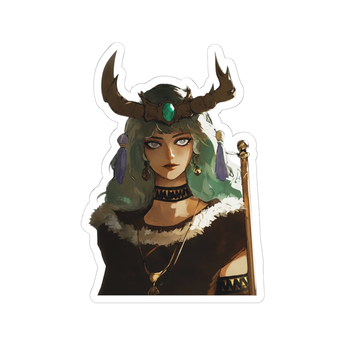 Artemis Hades 2 Game Fanart Sticker | Hades II