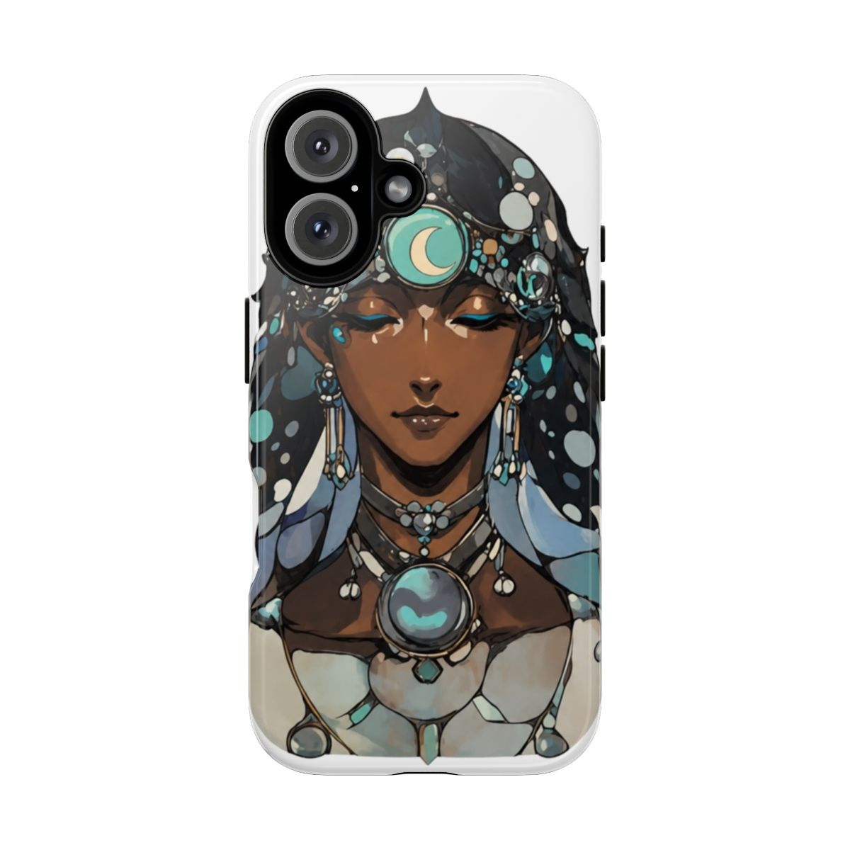 Selene Hades 2 Game Fanart Phone Case | Hades II - alternate angle 2, merchandise