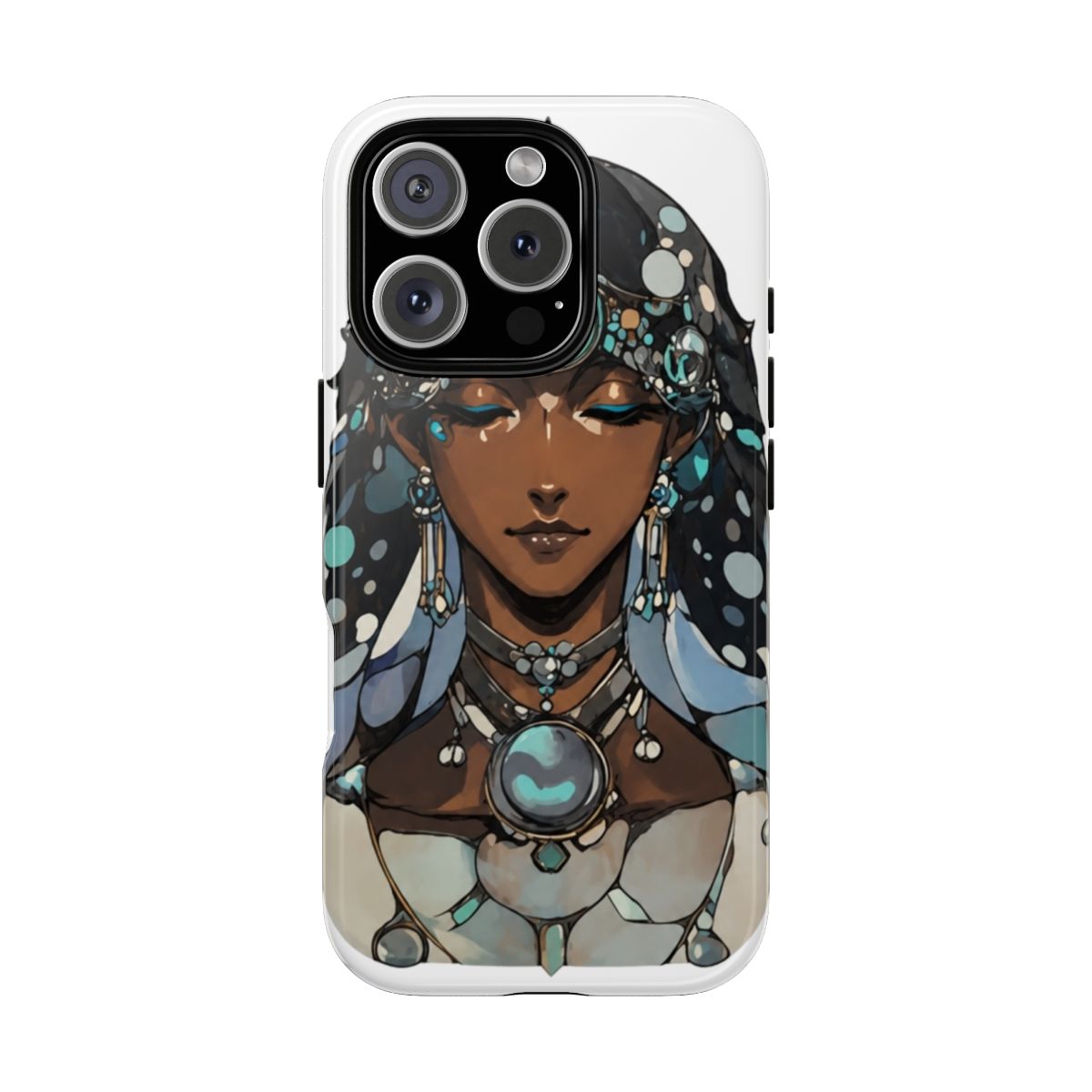 Selene Hades 2 Game Fanart Phone Case | Hades II - alternate angle 3, merchandise