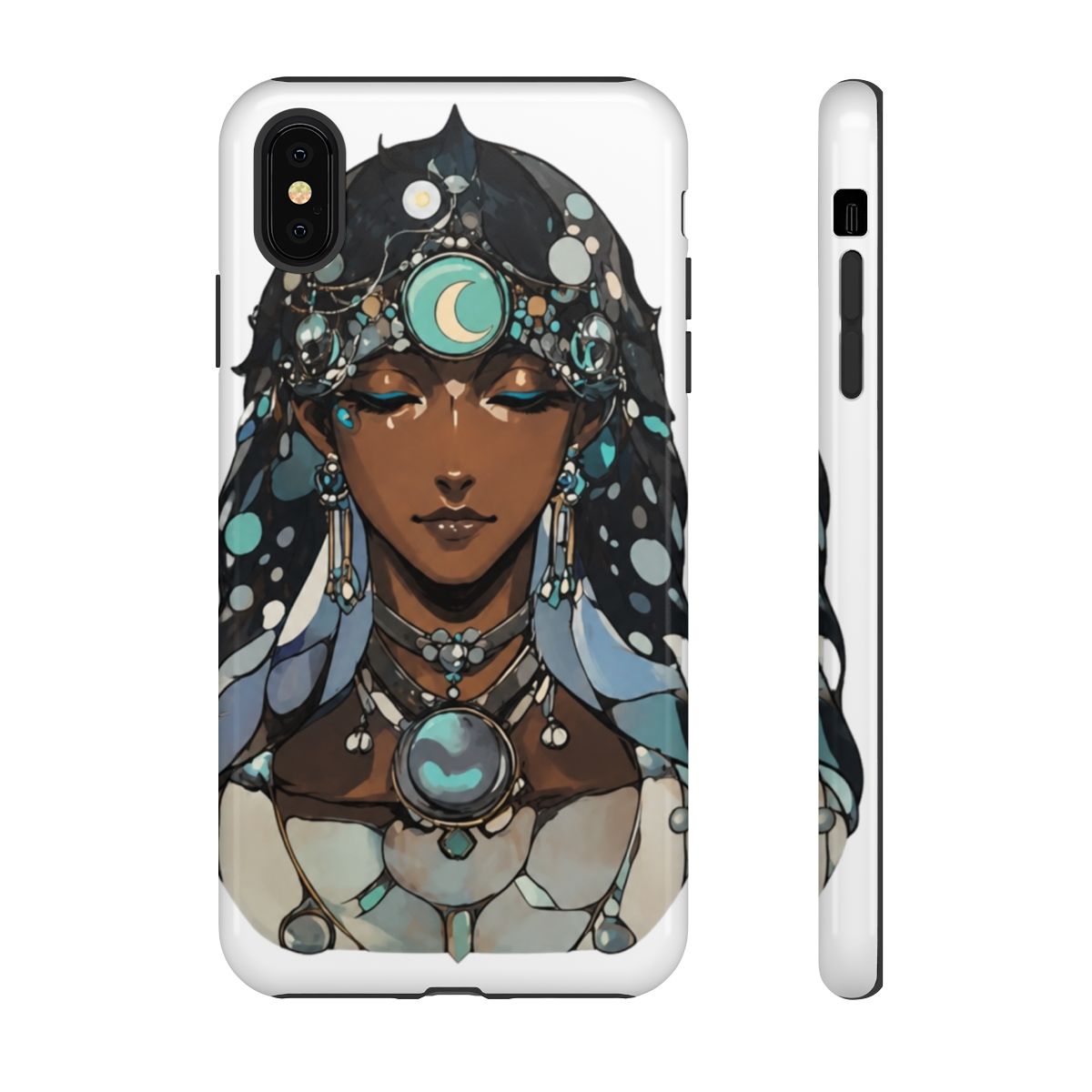Selene Hades 2 Game Fanart Phone Case | Hades II - alternate angle 4, merchandise