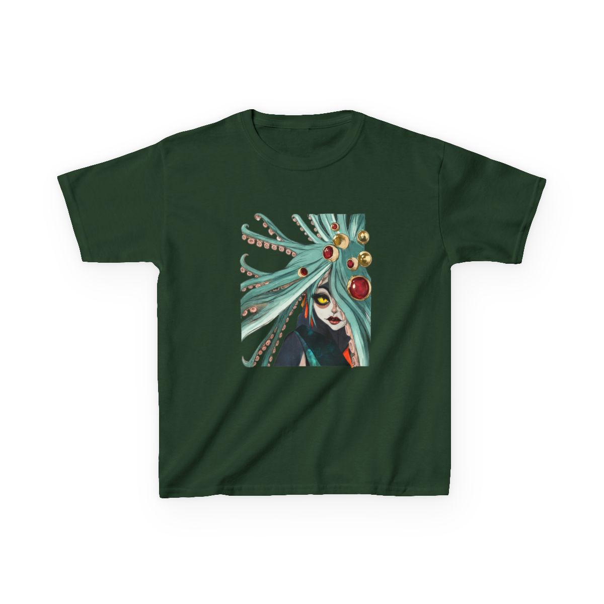 Scylla Hades 2 Game Fanart Kids T-Shirt | Hades II - alternate angle 4, merchandise