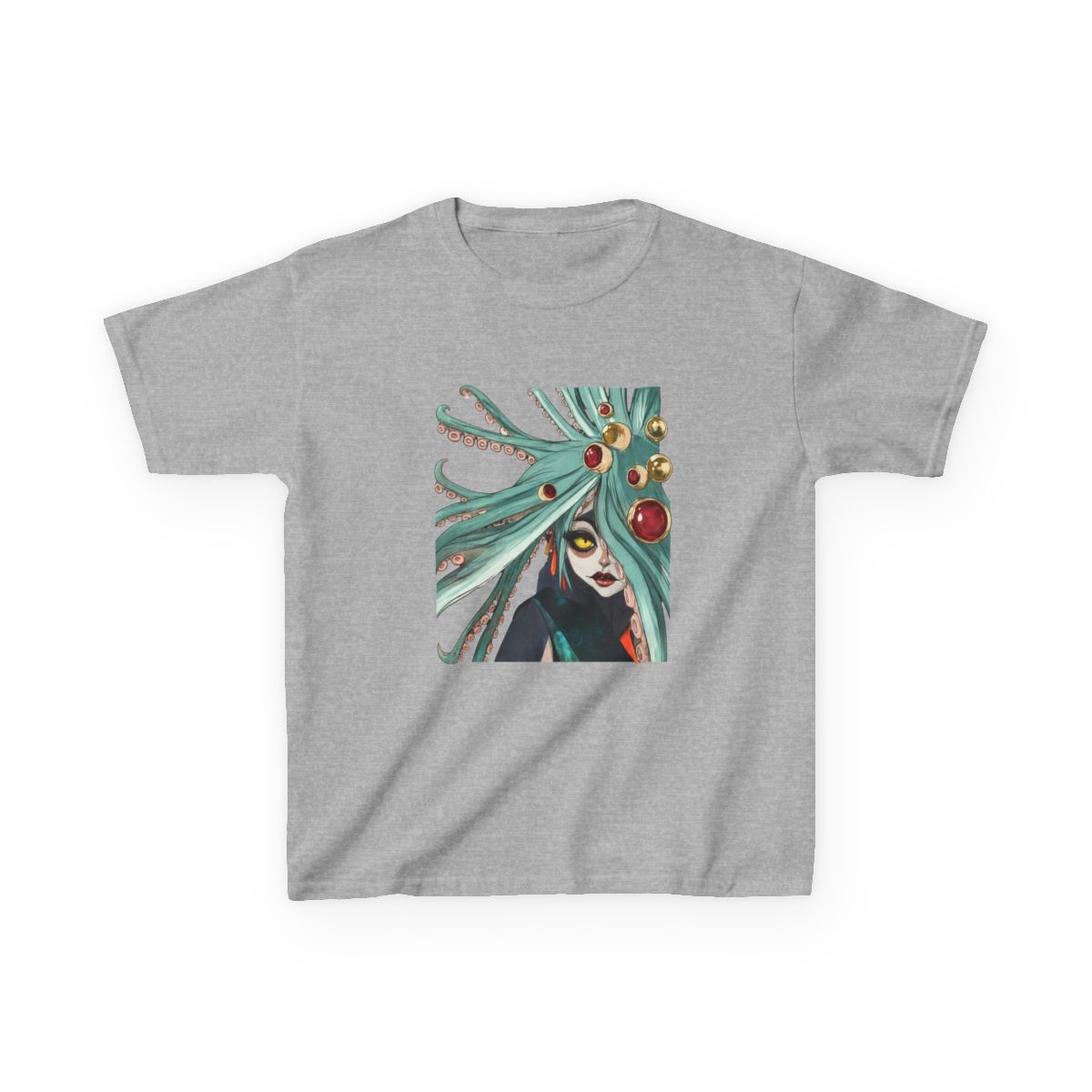 Scylla Hades 2 Game Fanart Kids T-Shirt | Hades II - alternate angle 2, merchandise