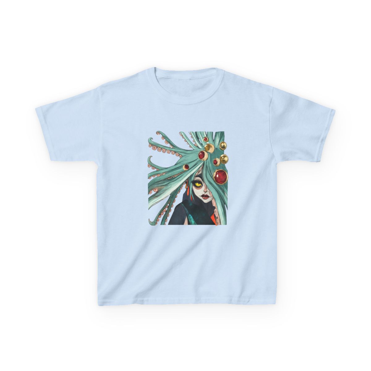 Scylla Hades 2 Game Fanart Kids T-Shirt | Hades II - alternate angle 5, merchandise