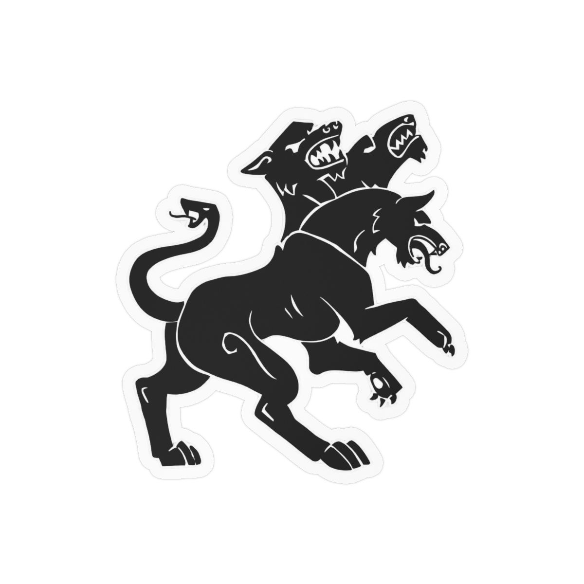 Cerberus Ii Vinyl Sticker Laptop Decal Waterproof 5" | Hades II