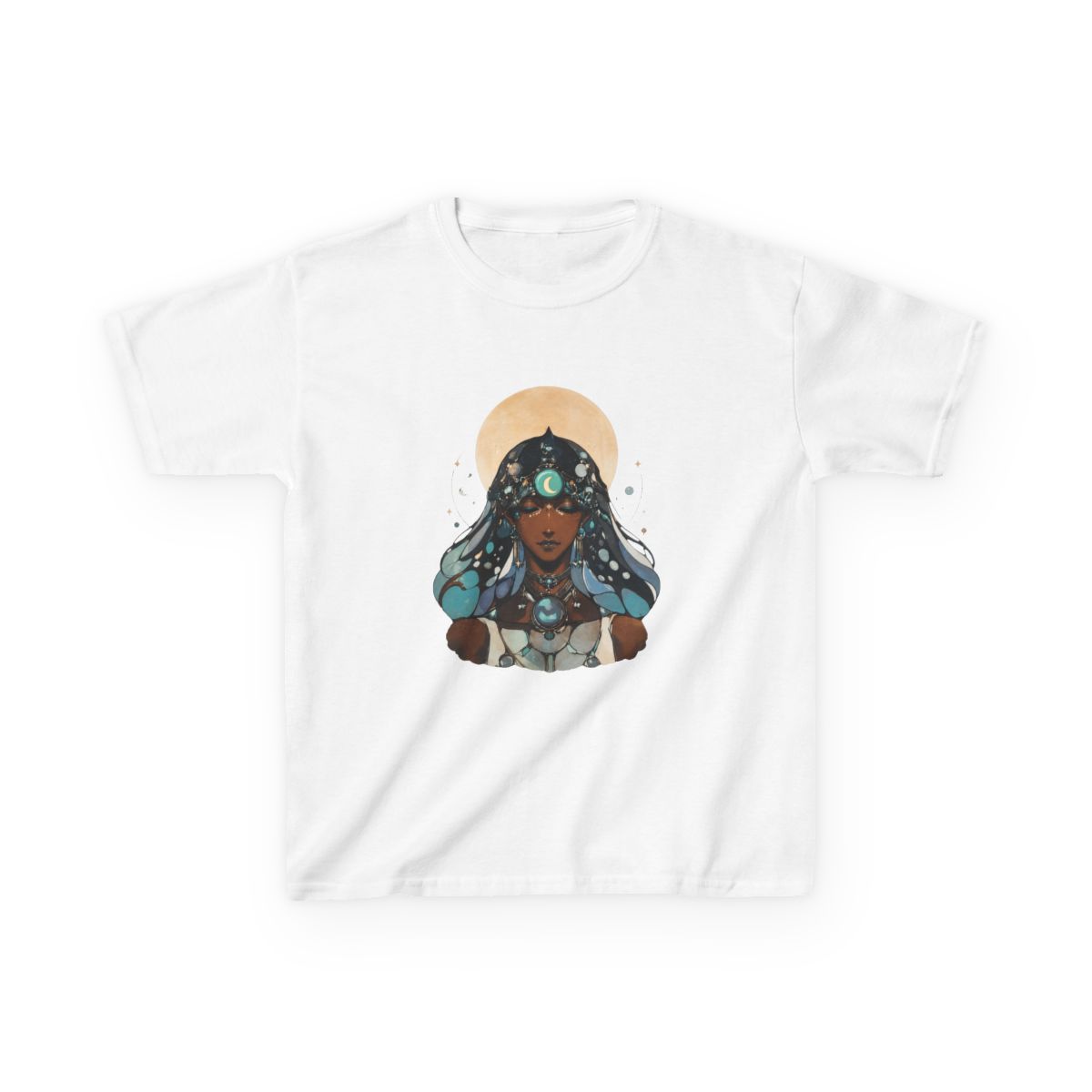 Selene Hades 2 Game Fanart Kids T-Shirt | Hades II - alternate angle 5, merchandise